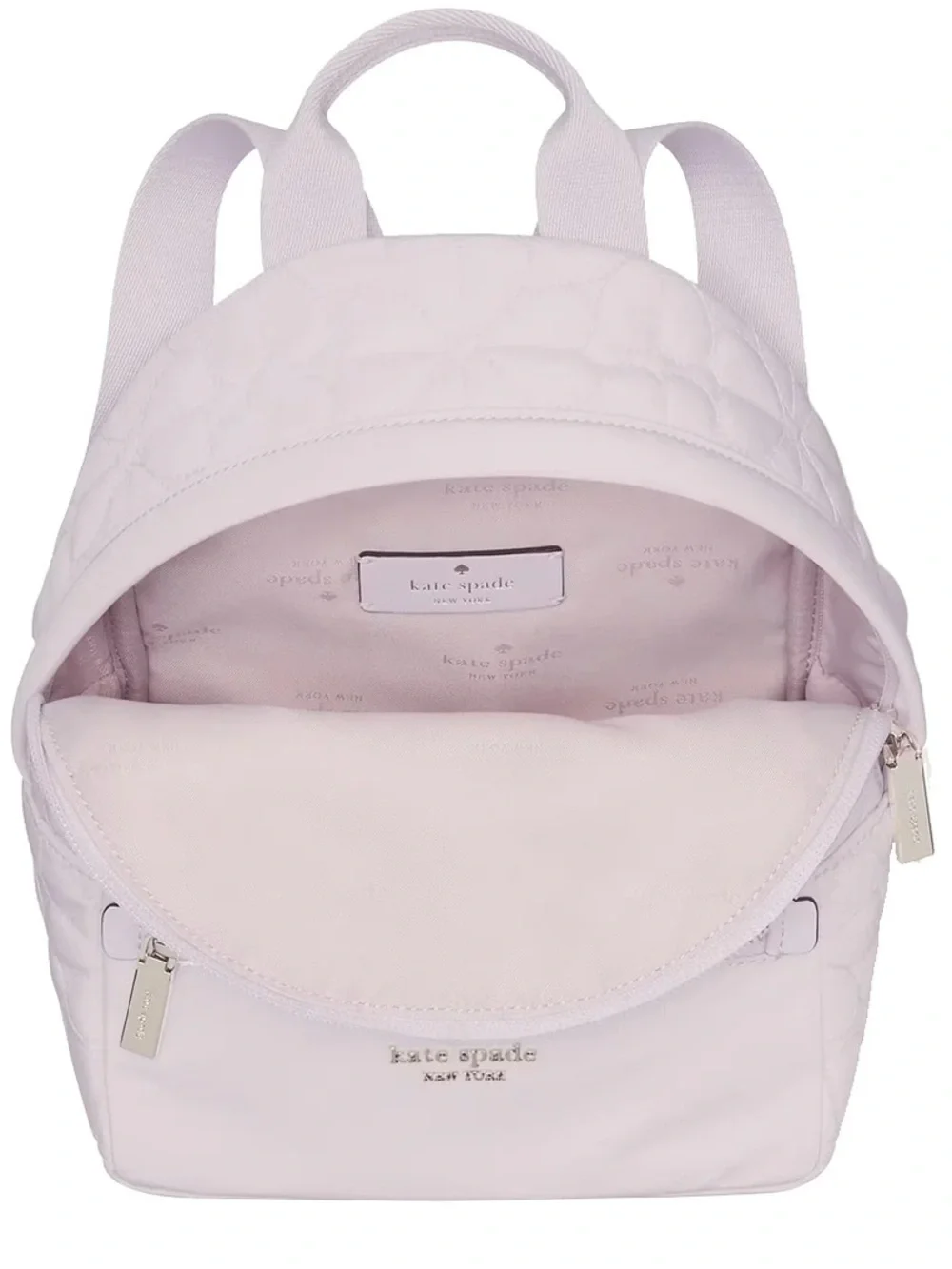 NWT Kate Spade Small Floral Backpack Pale Amethyst Pink 💜💗🌸